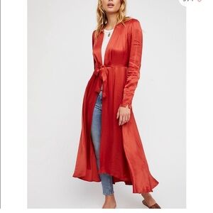 Free People Scarlet Blazer
